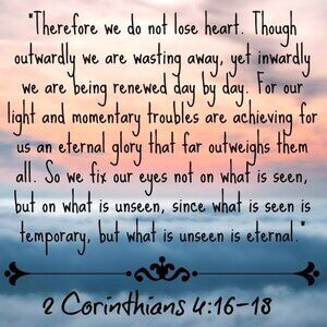 2 Corinthians 4:18